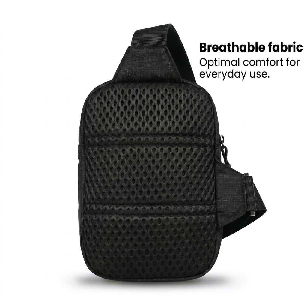 The Valenti Sling Bag® | Sleek. Secure. Weatherproof