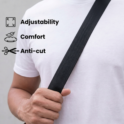 The Valenti Sling Bag® | Sleek. Secure. Weatherproof