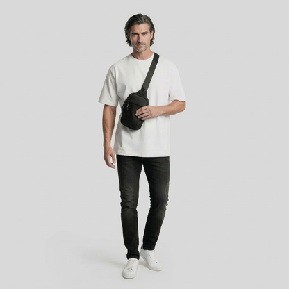 The Valenti Sling Bag® | Sleek. Secure. Weatherproof