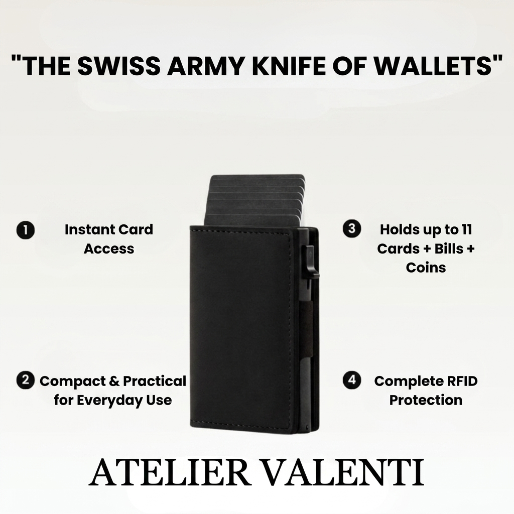 The Valenti Wallet® | Streamline Your Pocket