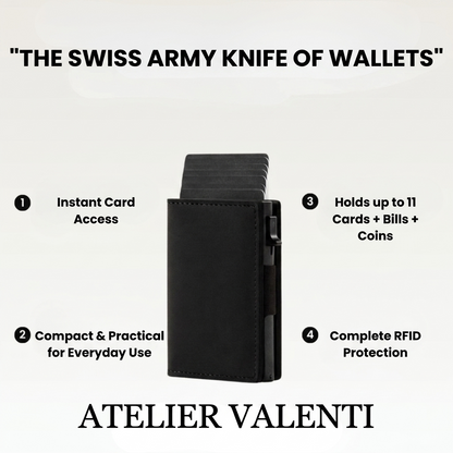 The Valenti Wallet® | Streamline Your Pocket